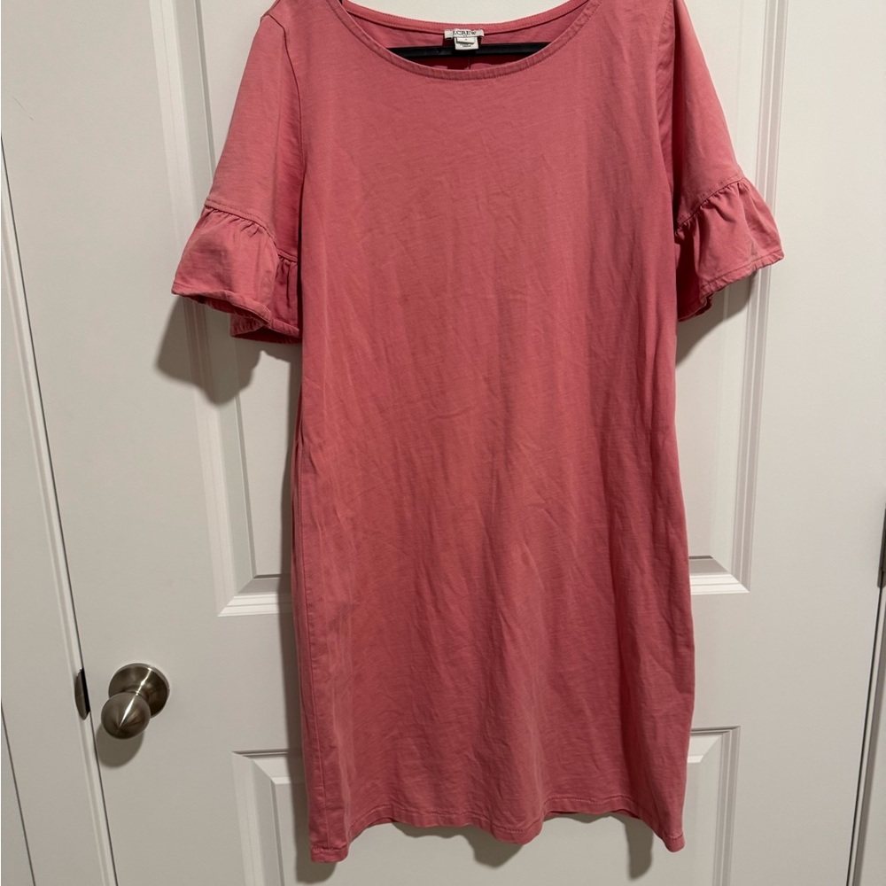 J. Crew Pink Shift Dress